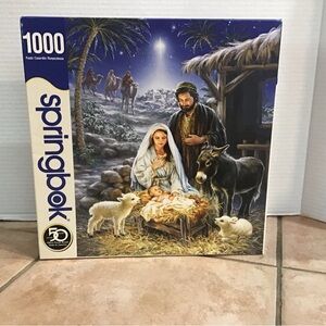 Nativity Scene Puzzle - 1000 Pieces